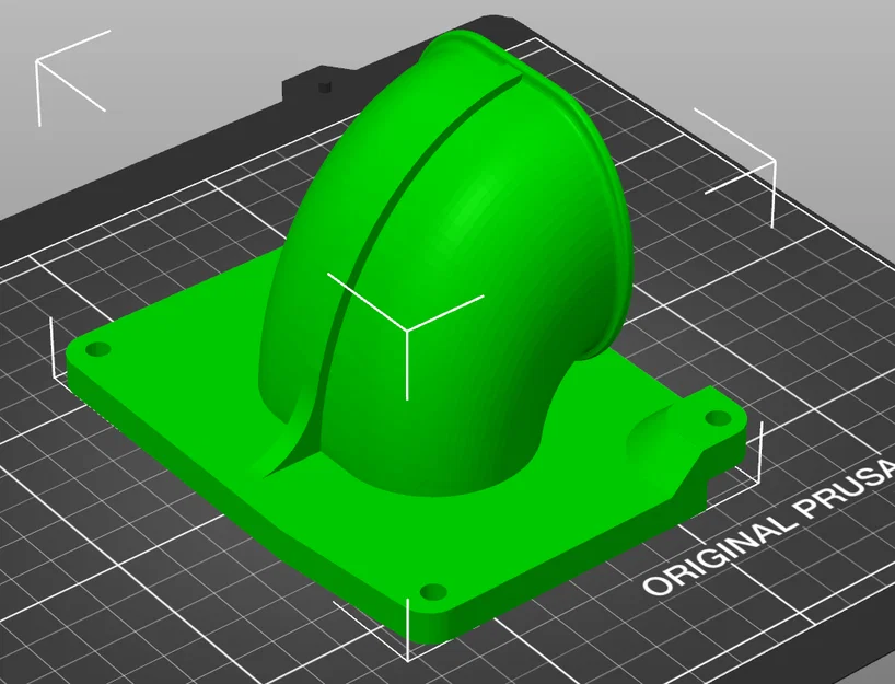 Ống hút gió (snorkel) cho lọc gió xe Tenere 700 T7 - Image 1