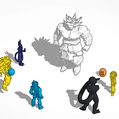 Bộ mô hình Dragon Ball: Goku, Vegeta, Frieza và dàn chiến binh cực chất