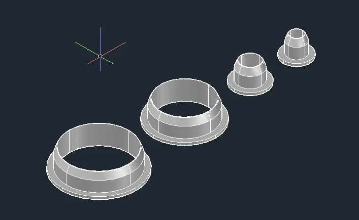 Bộ khuôn cắt bánh quy hình tròn (Circle Cookie Cutter) in 3D - Image 1