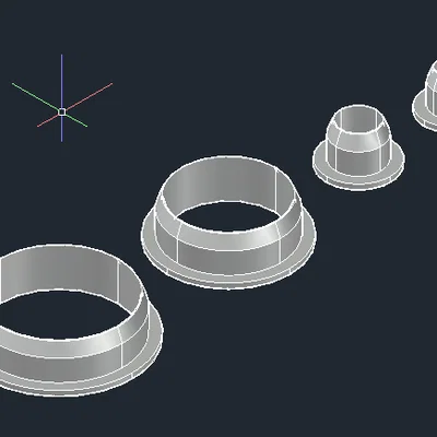 Bộ khuôn cắt bánh quy hình tròn (Circle Cookie Cutter) in 3D