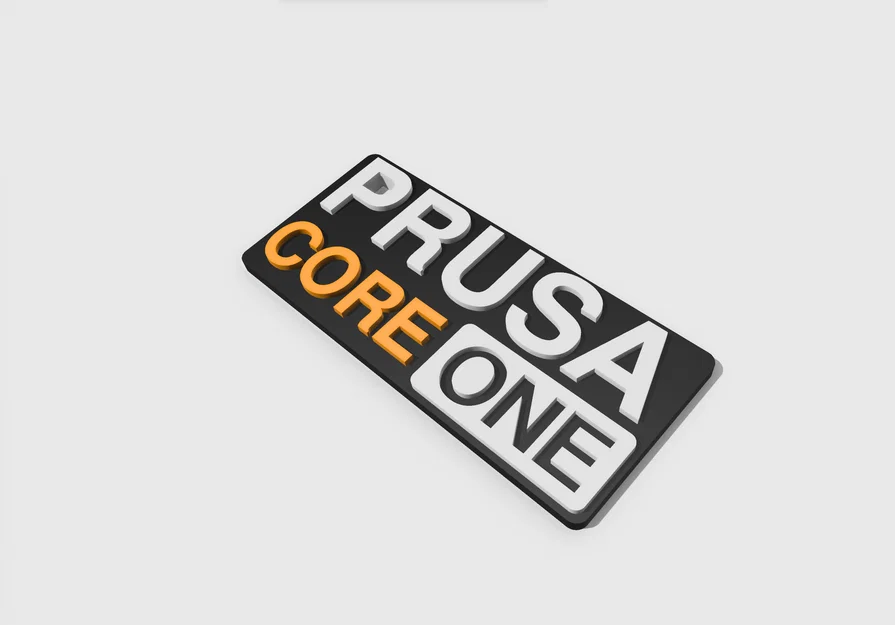 Móc khóa 3D Prusa CORE One - Phụ kiện in 3D cực chất - Image 1