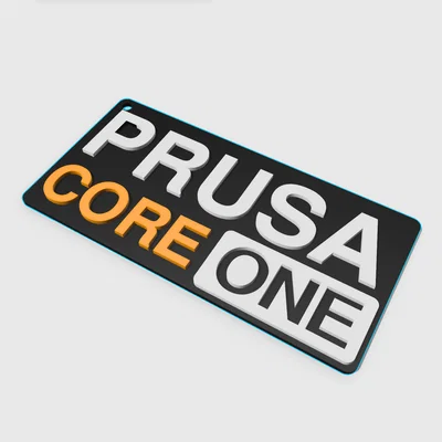 Móc khóa 3D Prusa CORE One - Phụ kiện in 3D cực chất