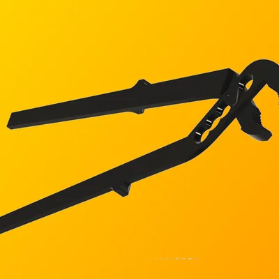 Mẫu kìm điều chỉnh (Adjustable Pliers) in 3D tiện lợi, không cần lắp ráp