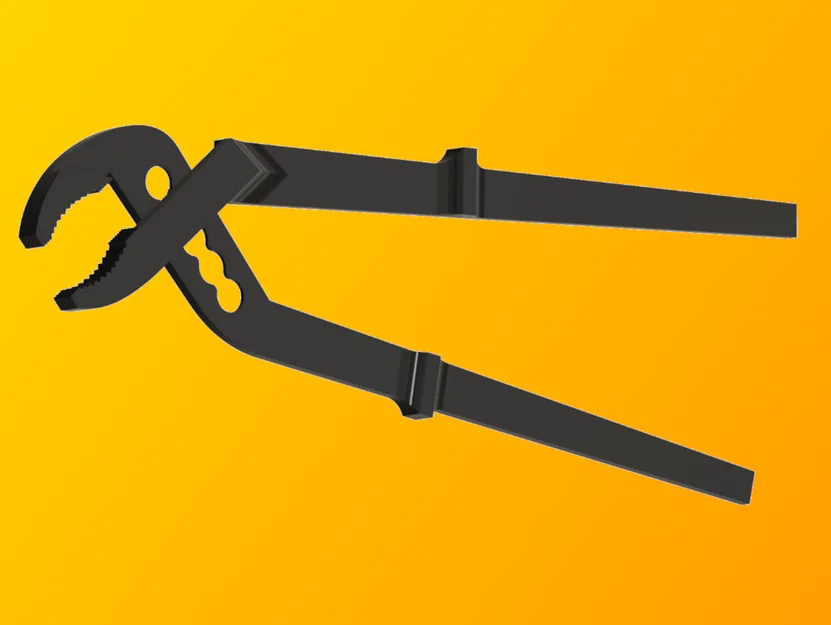 Mẫu kìm điều chỉnh (Adjustable Pliers) in 3D tiện lợi, không cần lắp ráp - Image 2