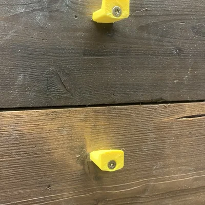 Số nhà kèm khuôn khoan - Housenumber with drilling template