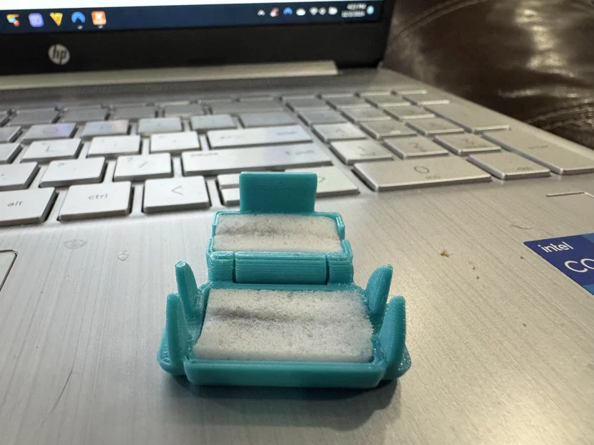 Bộ lọc bụi sợi nhựa in 3D có cánh dẫn hướng (Filament Cleaner) - Image 2