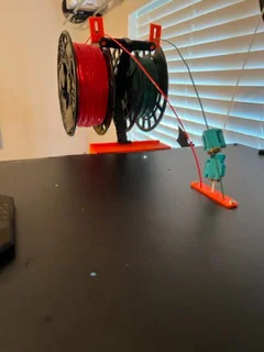 Bộ lọc bụi sợi nhựa in 3D có cánh dẫn hướng (Filament Cleaner) - Image 3