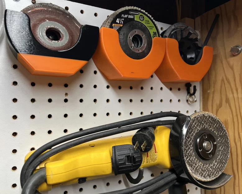 Giá Đỡ Đĩa Cắt/Mài Góc (In Không Cần Support) - Image 1