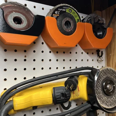 Giá Đỡ Đĩa Cắt/Mài Góc (In Không Cần Support)