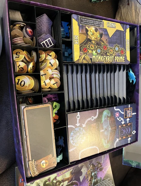 Khay đựng board game Clank! Catacombs (kèm bản mở rộng Adventuring Party & Lairs and Lost Chambers) - Image 2