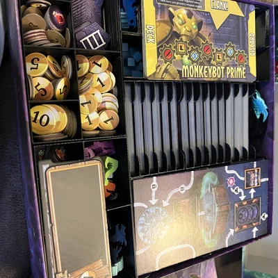 Khay đựng board game Clank! Catacombs (kèm bản mở rộng Adventuring Party & Lairs and Lost Chambers)