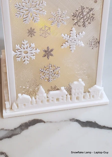 Đèn lồng bông tuyết trang trí Giáng sinh - Image 6