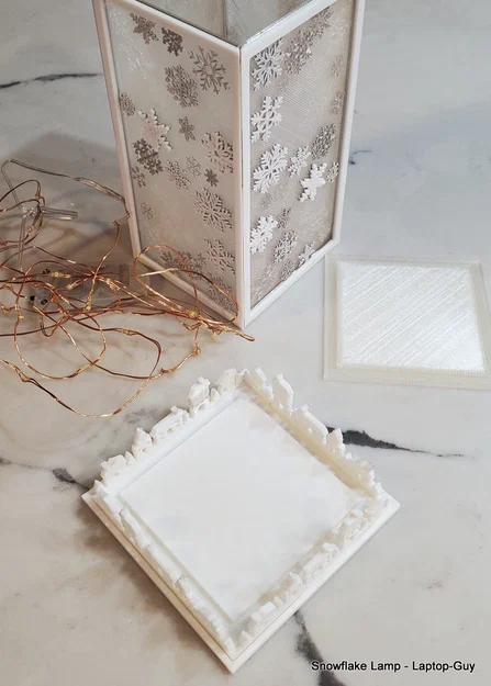 Đèn lồng bông tuyết trang trí Giáng sinh - Image 7