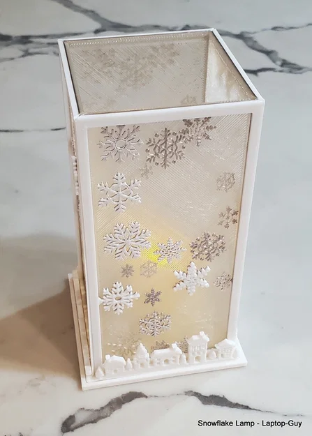 Đèn lồng bông tuyết trang trí Giáng sinh - Image 8