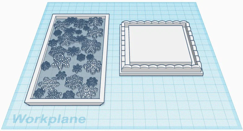 Đèn lồng bông tuyết trang trí Giáng sinh - Image 19