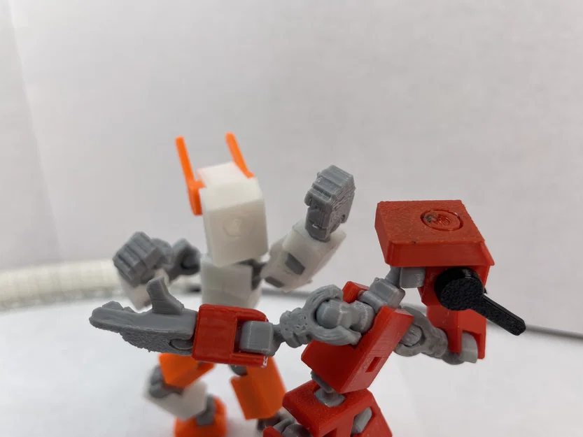 Bộ bàn tay nắm đấm cho Mini 13 và Easy 13 - Phụ kiện in 3D - Image 2