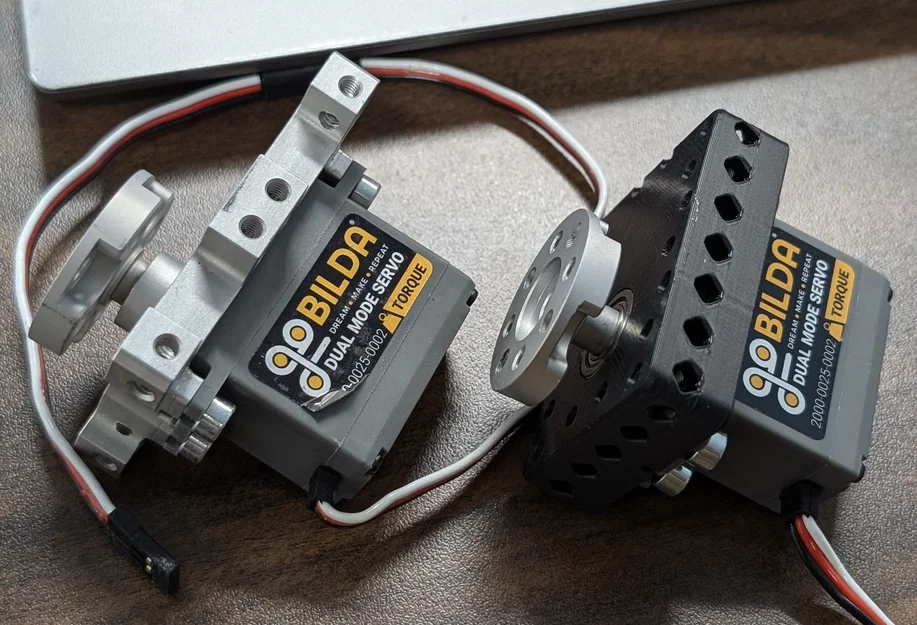 Bộ Gá Servo Nhỏ Gọn Tương Thích goBilda (có hỗ trợ vòng bi) cho Robot FTC - Image 3