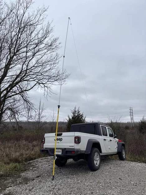 Ngàm gắn cột anten cho đầu kéo Hitch Receiver - Image 4