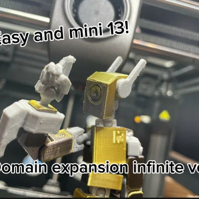 Bàn tay in 3D mô phỏng chiêu thức Infinite Void cho Mini 13 & Easy 13
