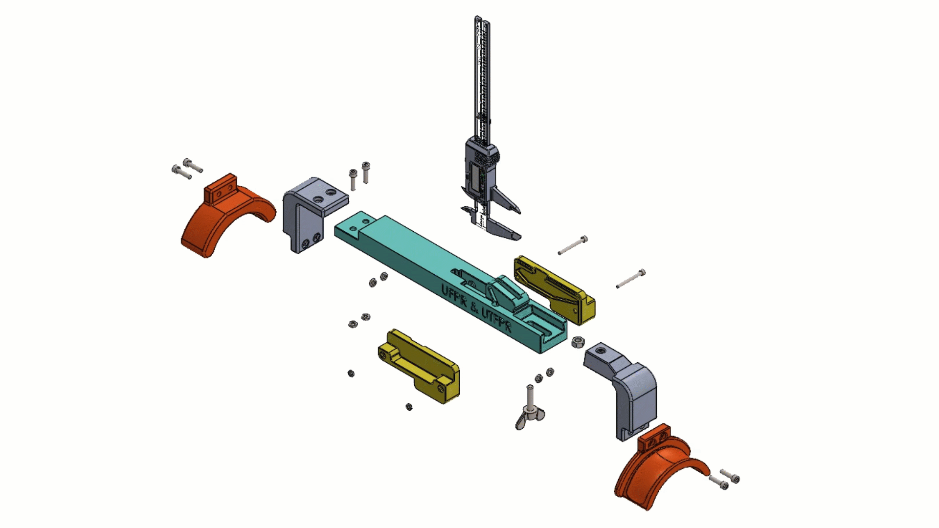 Thước đo khớp gối (Knee Arthrometer) in 3D - Image 4