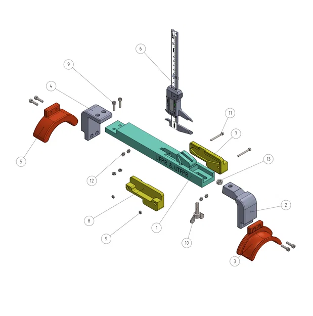 Thước đo khớp gối (Knee Arthrometer) in 3D - Image 5