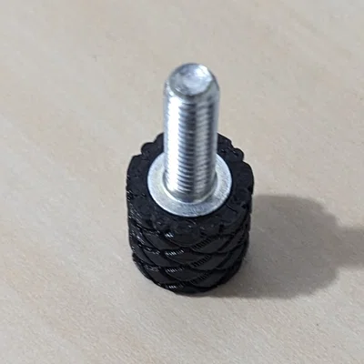 Đầu vặn tay (knob) cho ốc M6 - Thay thế ốc cánh bướm tiện lợi