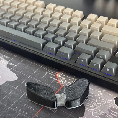 Miếng kê cổ tay công thái học (Minimalist Wrist Rest) in 3D