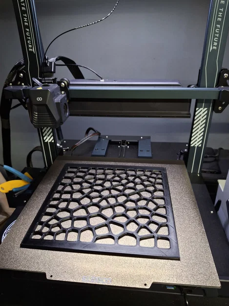 Nắp Đậy Bể Cá 10 Gallon Thiết Kế Voronoi In 3D Tiện Lợi - Image 1