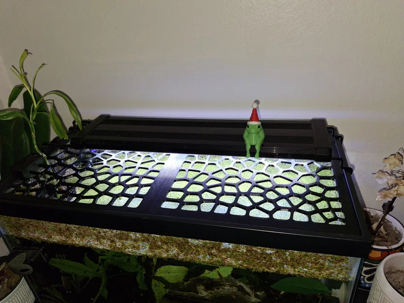 Nắp Đậy Bể Cá 10 Gallon Thiết Kế Voronoi In 3D Tiện Lợi - Image 6