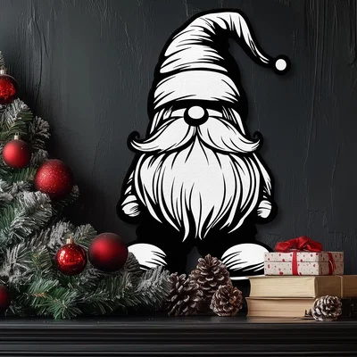 Mô hình chú lùn Gnome trang trí tường siêu xinh cho mùa lễ hội