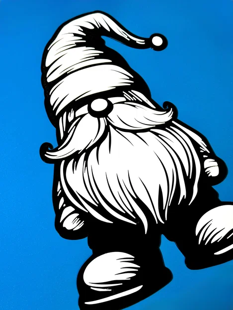 Mô hình chú lùn Gnome trang trí tường siêu xinh cho mùa lễ hội - Image 2