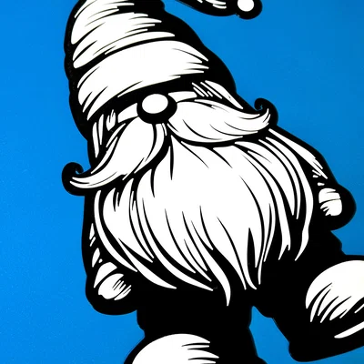 Mô hình chú lùn Gnome trang trí tường siêu xinh cho mùa lễ hội