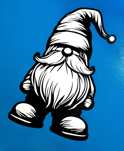 Mô hình chú lùn Gnome trang trí tường siêu xinh cho mùa lễ hội - Image 3