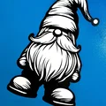 Mô hình chú lùn Gnome trang trí tường siêu xinh cho mùa lễ hội - Thumbnail 3