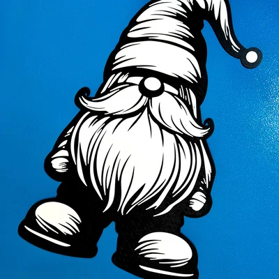 Mô hình chú lùn Gnome trang trí tường siêu xinh cho mùa lễ hội