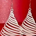 Bông Tai Hình Cây Thông Noel 3D - Mẫu In Lễ Hội Độc Đáo - Thumbnail 4