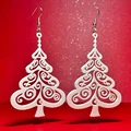 Bông tai cây thông Noel in 3D - Phụ kiện thời trang Giáng sinh độc đáo - Thumbnail 3