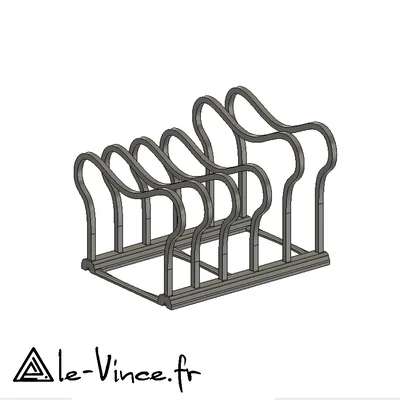 Kệ để nắp nồi 3D tiện dụng cho căn bếp gọn gàng