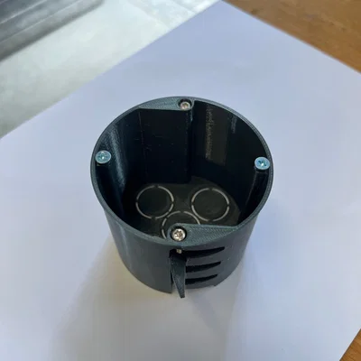 Đế âm tường 3D cho ổ cắm, công tắc - In không cần support