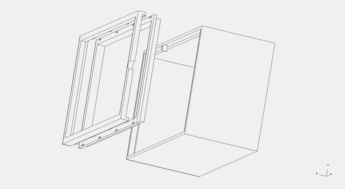 Hộp trưng bày hoàn toàn tùy biến (Fully parametric display box) - Image 3