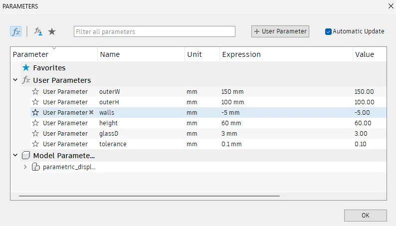 Hộp trưng bày hoàn toàn tùy biến (Fully parametric display box) - Image 5