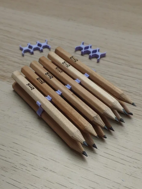 Bộ kẹp giữ bút chì (Đã thêm bản hình tròn!) - Image 2