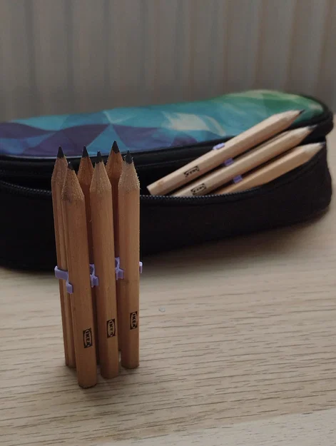 Bộ kẹp giữ bút chì (Đã thêm bản hình tròn!) - Image 3