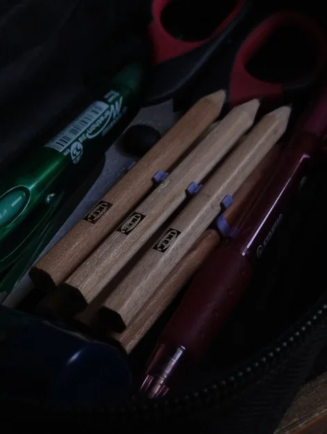 Bộ kẹp giữ bút chì (Đã thêm bản hình tròn!) - Image 4