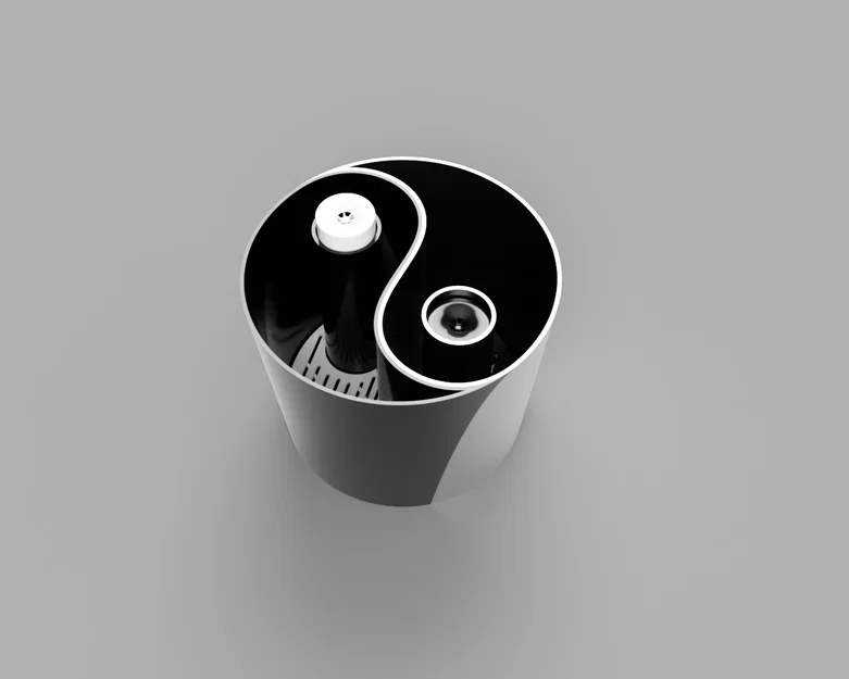 Chậu cây Âm Dương (có tính năng tự tưới nước) - Image 6