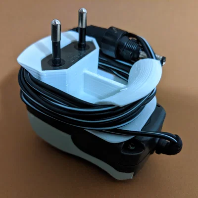 Bộ giữ dây cáp nhỏ gọn cho bộ nguồn dùng phích cắm Euro