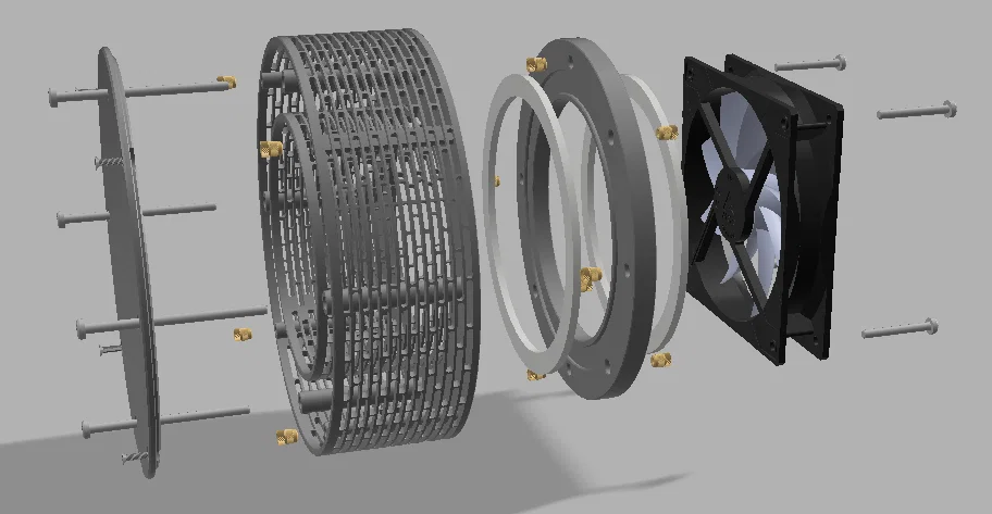 Bộ lọc than hoạt tính (Activated Carbon Filter) cho Micro Grow Box - Image 2