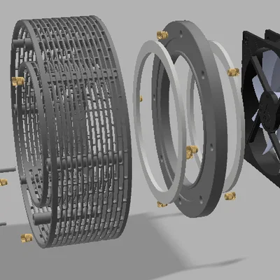 Bộ lọc than hoạt tính (Activated Carbon Filter) cho Micro Grow Box