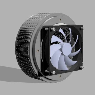 Bộ lọc than hoạt tính (Activated Carbon Filter) cho Micro Grow Box