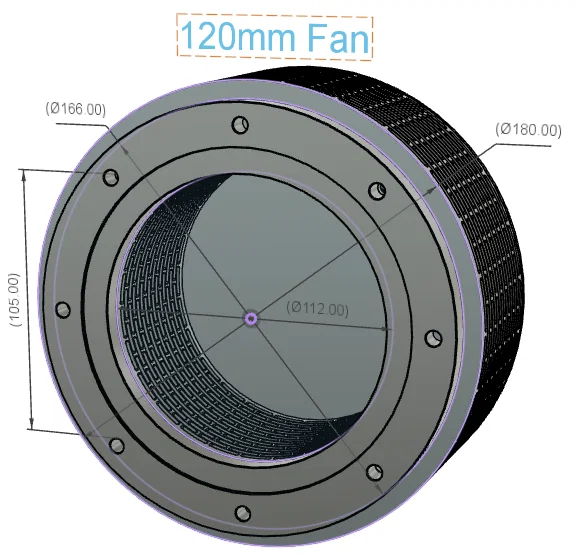 Bộ lọc than hoạt tính (Activated Carbon Filter) cho Micro Grow Box - Image 4